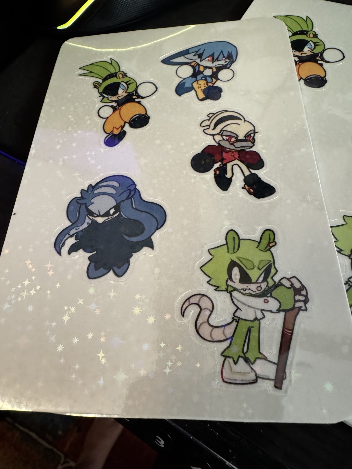 IDW Sonic Villains! (Sticker Sheet)