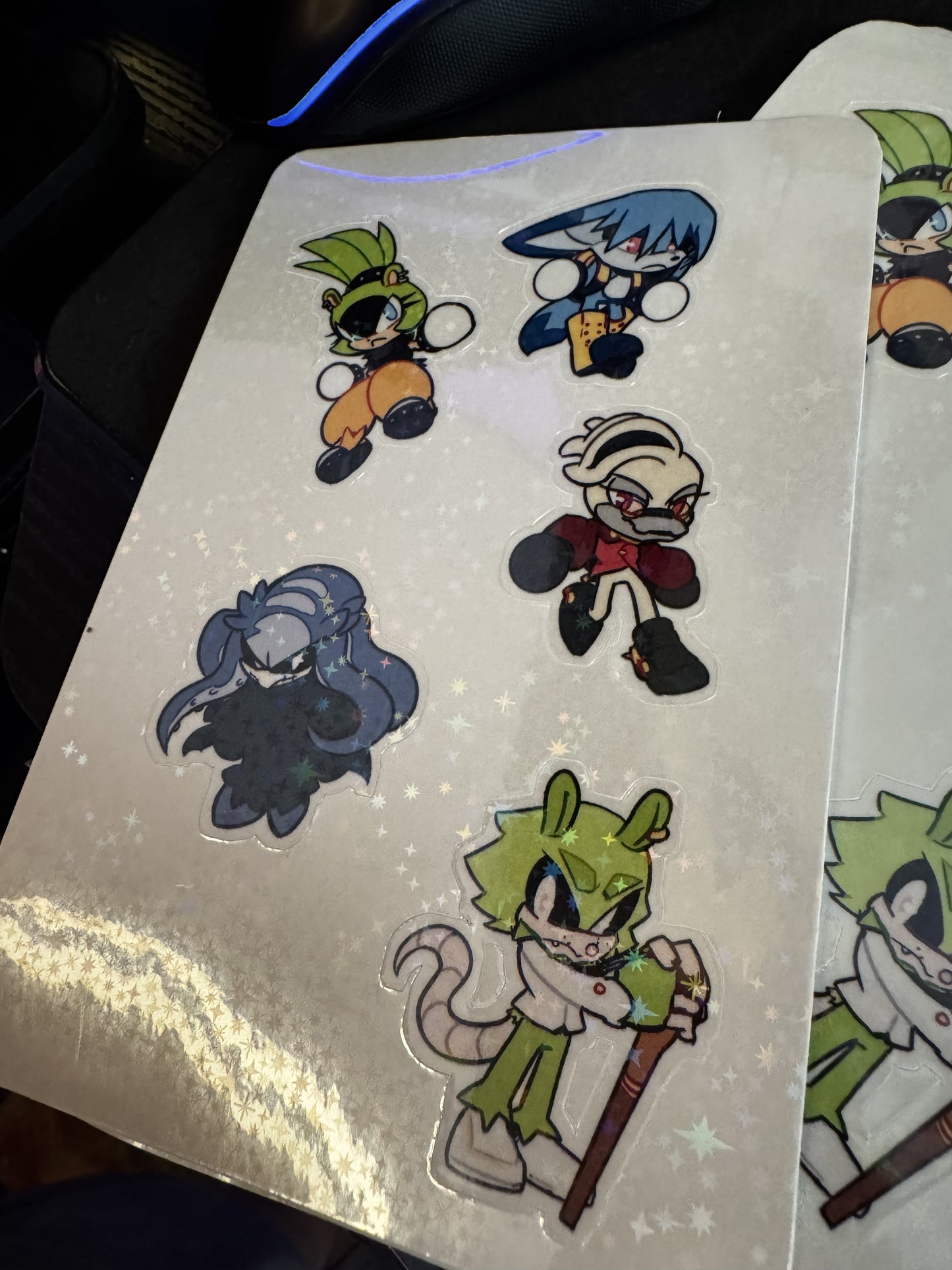 IDW Sonic Villains! (Sticker Sheet)