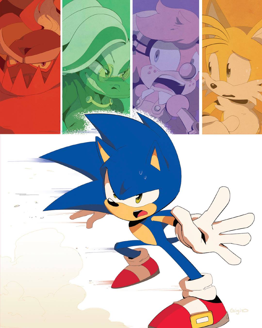 SONIC THE HEDGEHOG POSTER (issue 44)