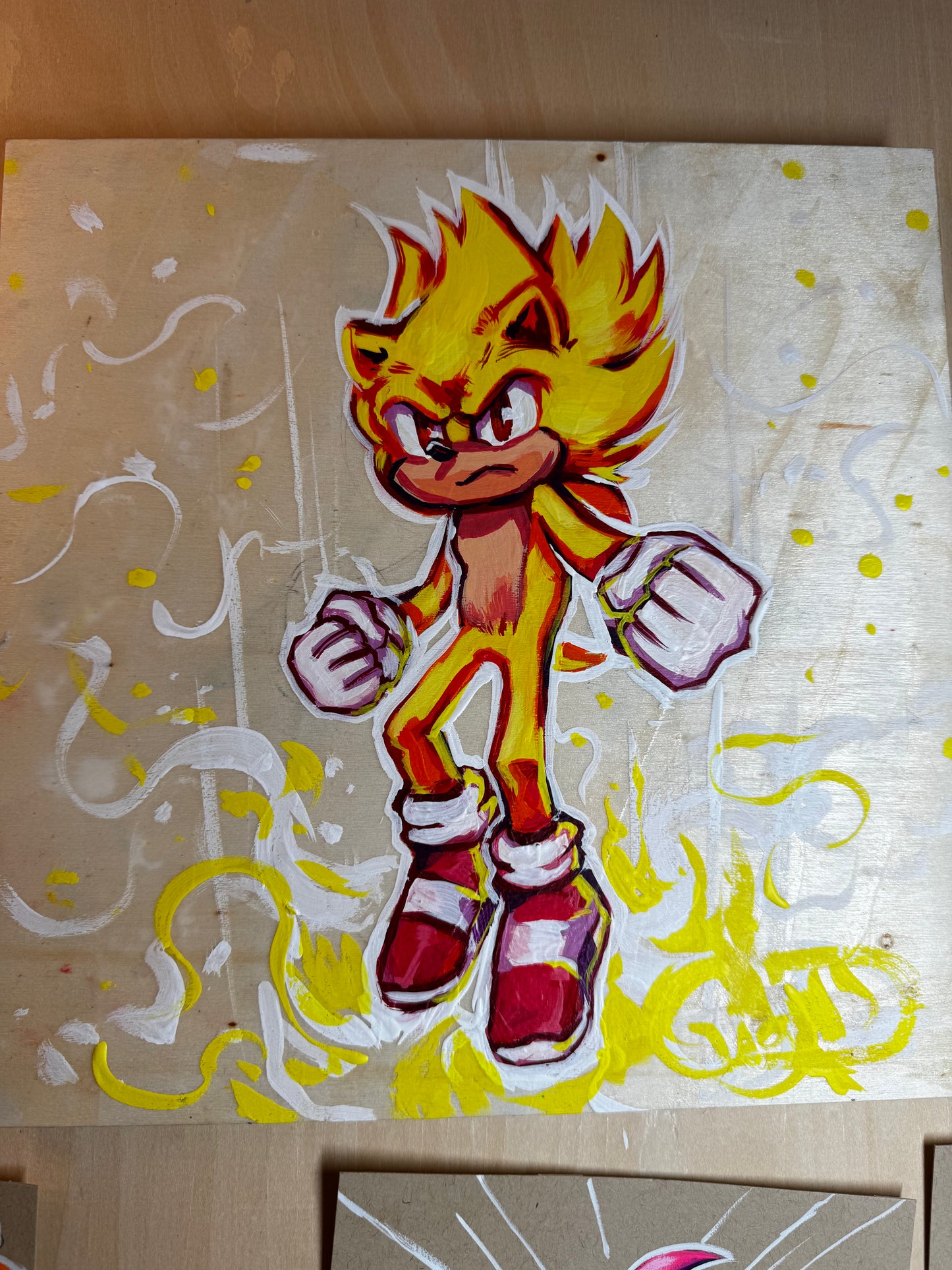 ORIGINAL PAINTING (Super Sonic)