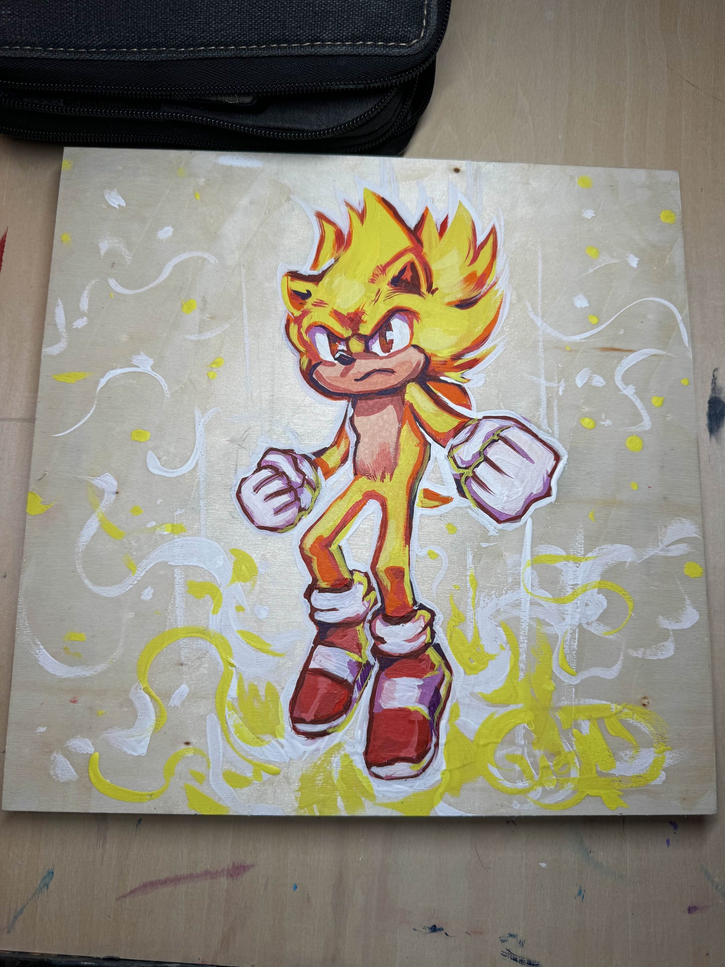 ORIGINAL PAINTING (Super Sonic)