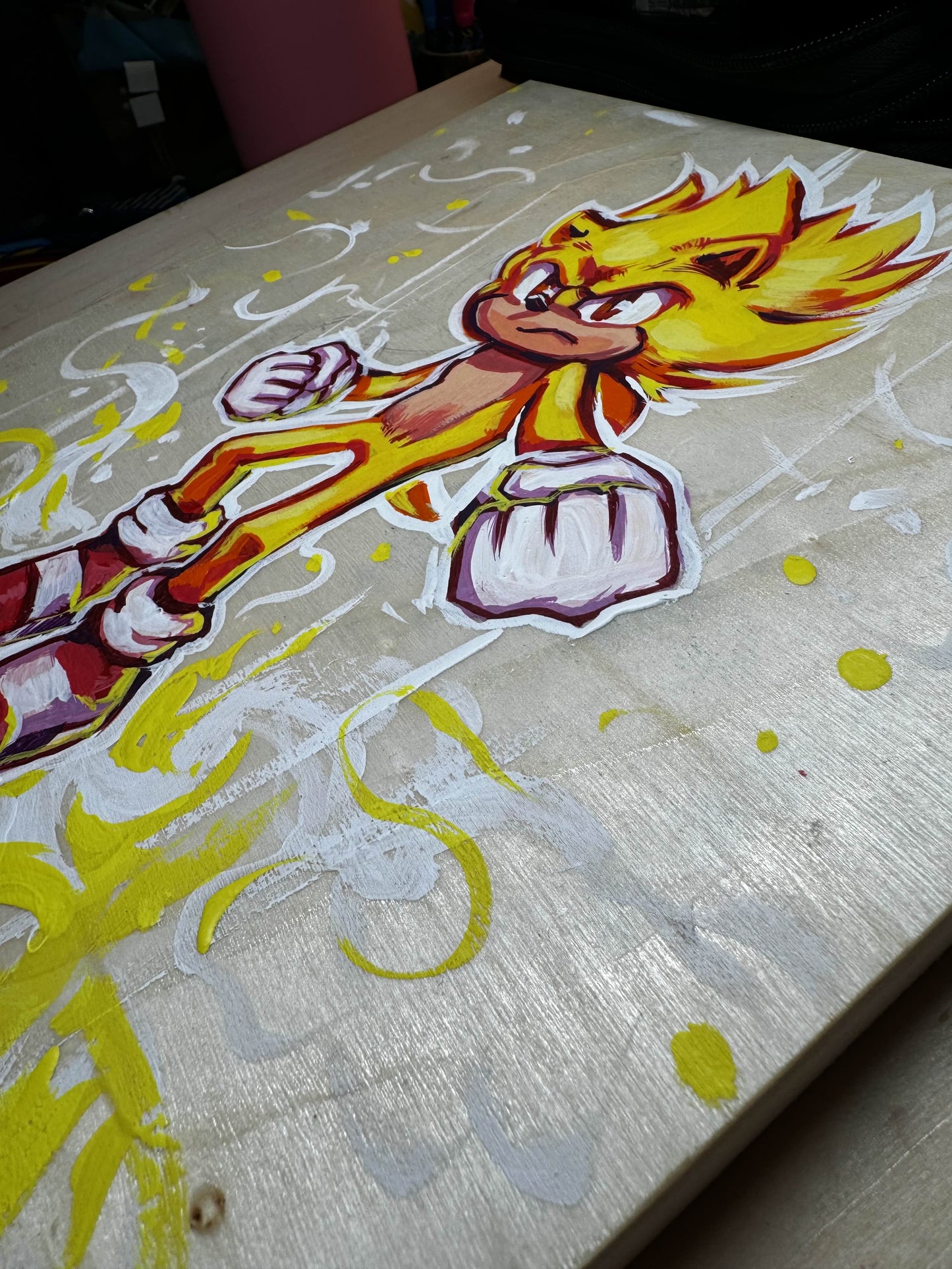 ORIGINAL PAINTING (Super Sonic)