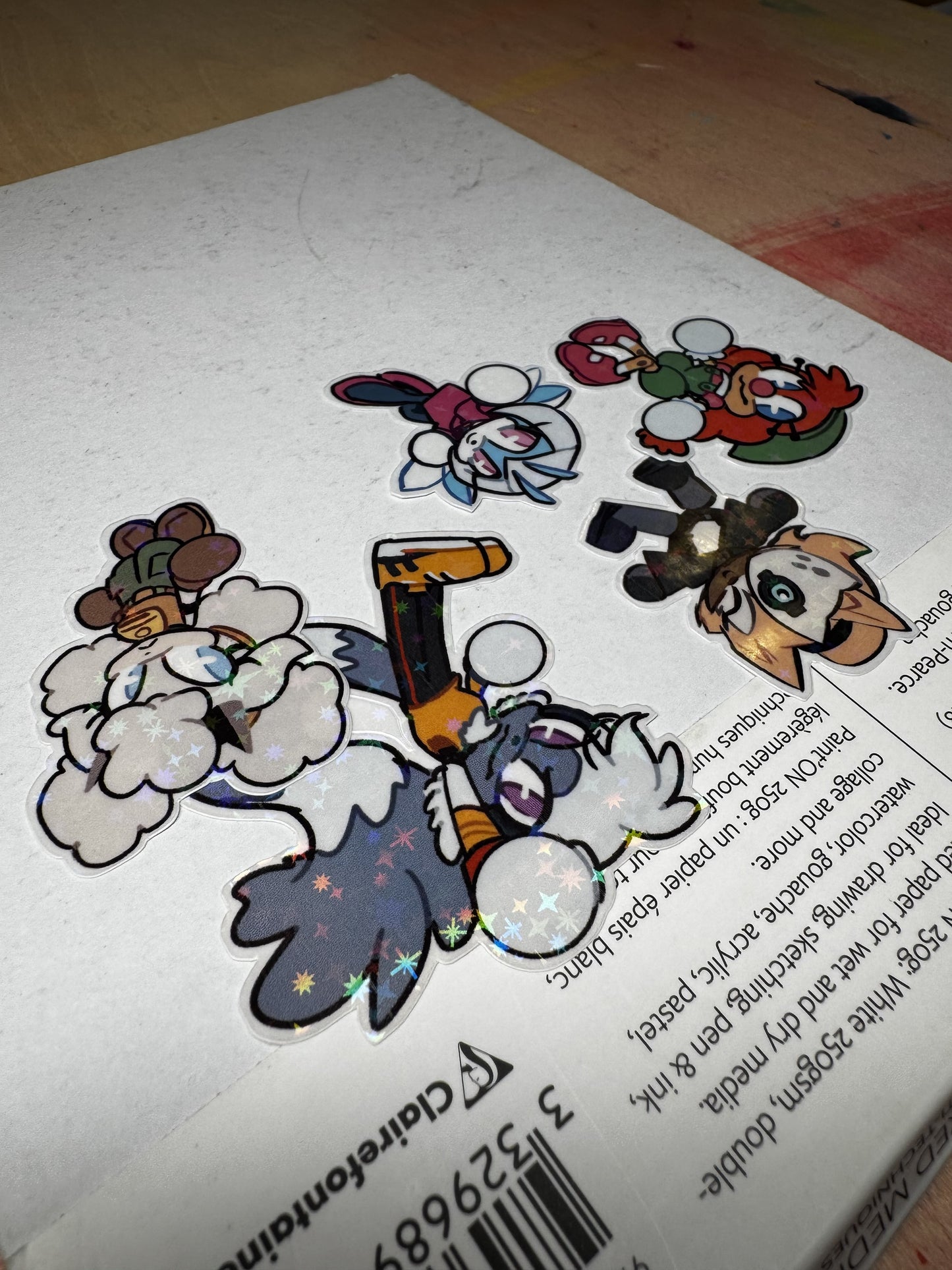 IDW Sonic Heroes! (Sticker Sheet)