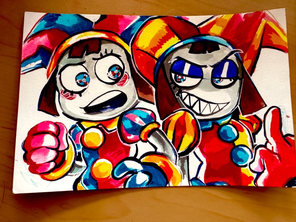 DIGITAL CIRCUS (POMNI VS EVIL POMNI)