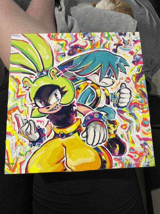 SURGE + KIT (ORIGINAL PAINTING)