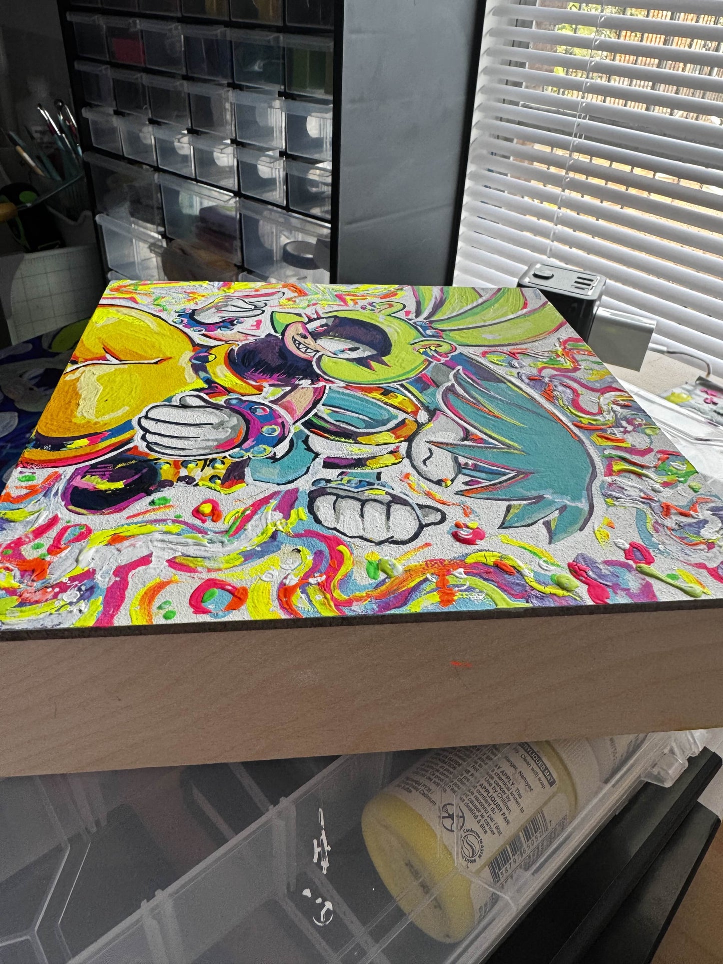 SURGE + KIT (ORIGINAL PAINTING)