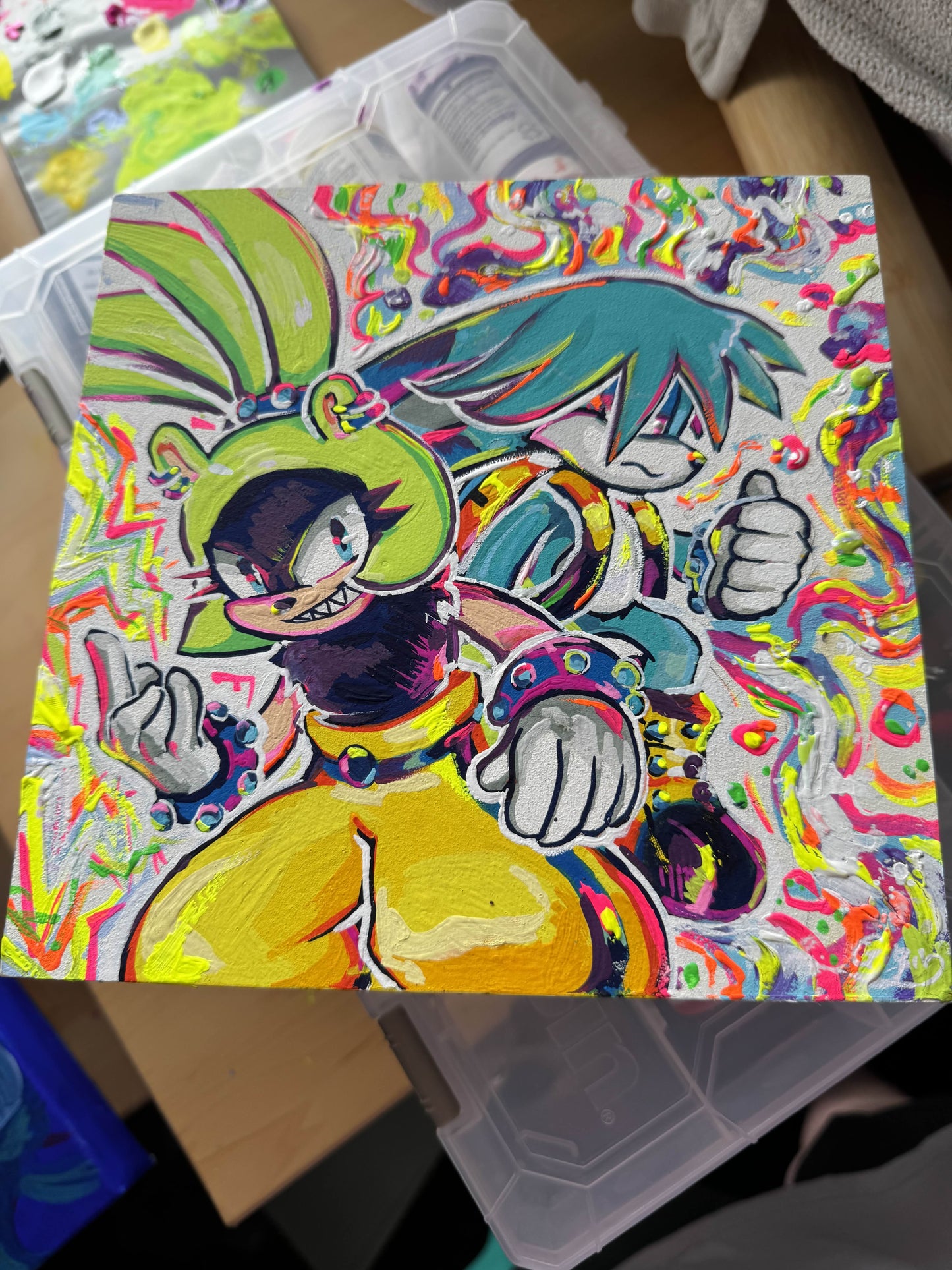 SURGE + KIT (ORIGINAL PAINTING)