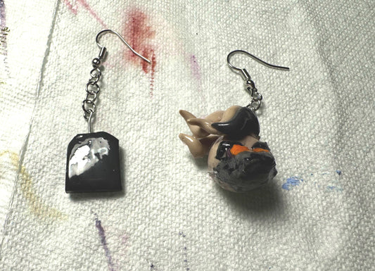 Dr. Starline _ Tombstone EARRINGS
