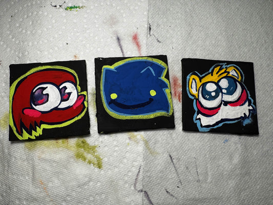 Team Sonic pin set