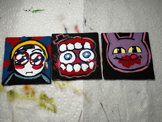 The Digtial Circus pin set!