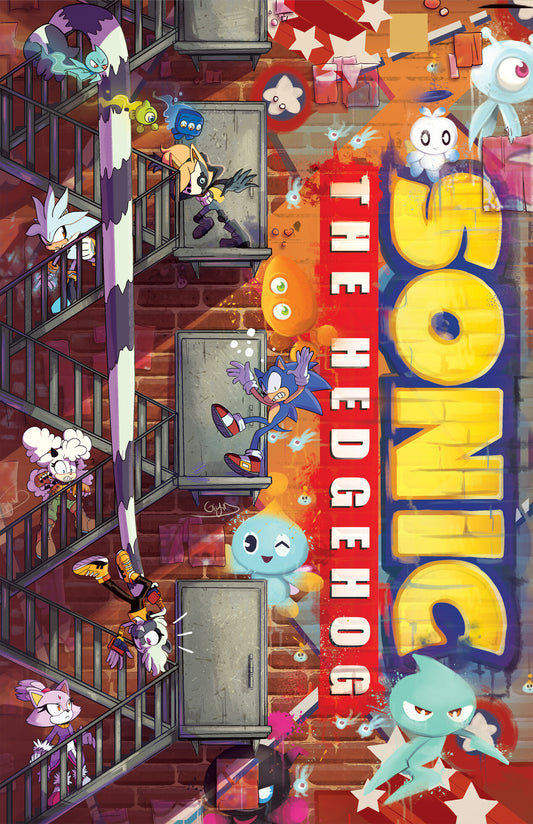 SONIC THE HEDGEHOG POSTER (issue 63)