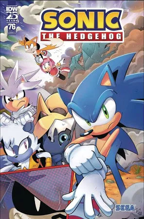 SONIC THE HEDGEHOG #76 COVER A